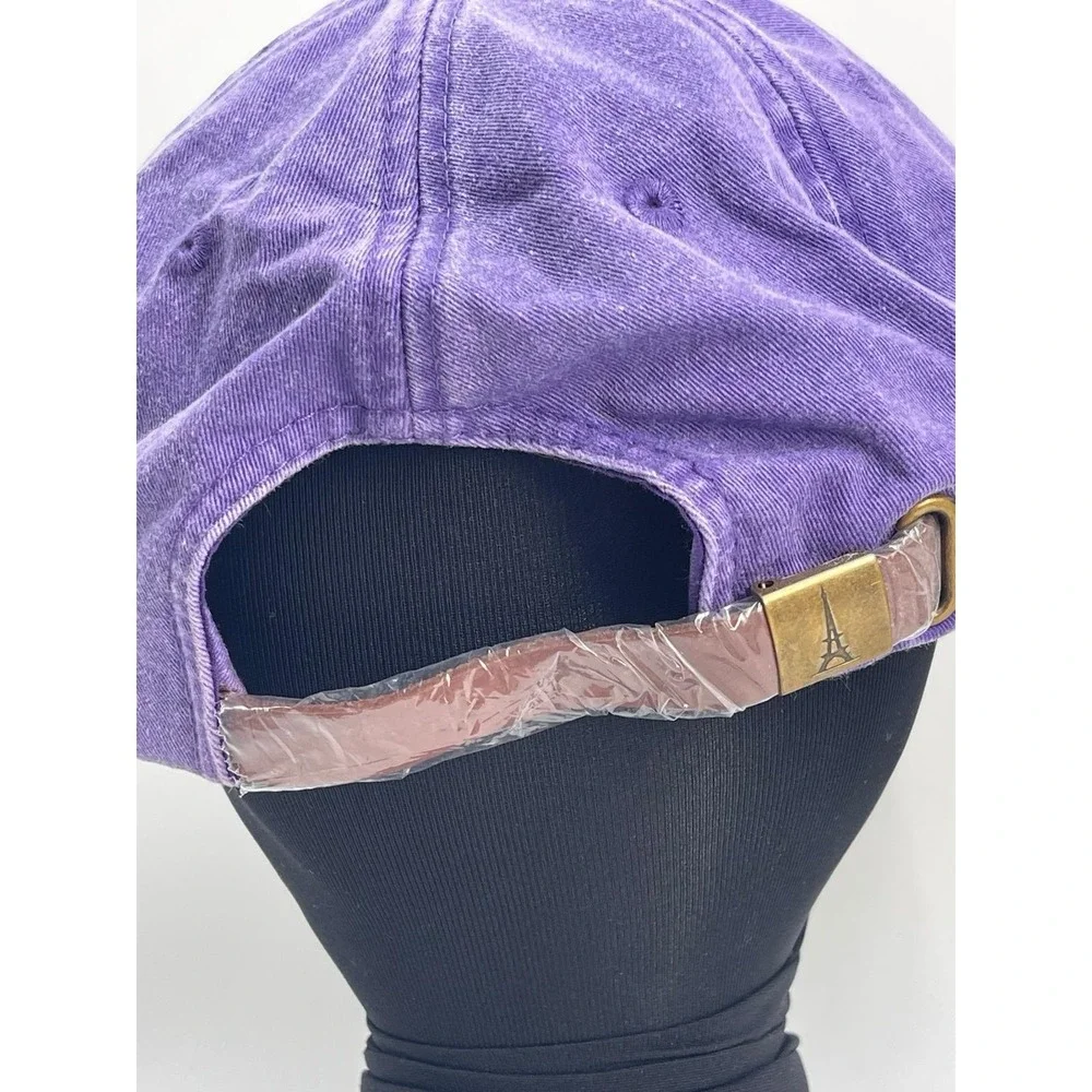 Adams‎ Purple Dad Hat Adjustable Strapback Cotton Baseball Cap